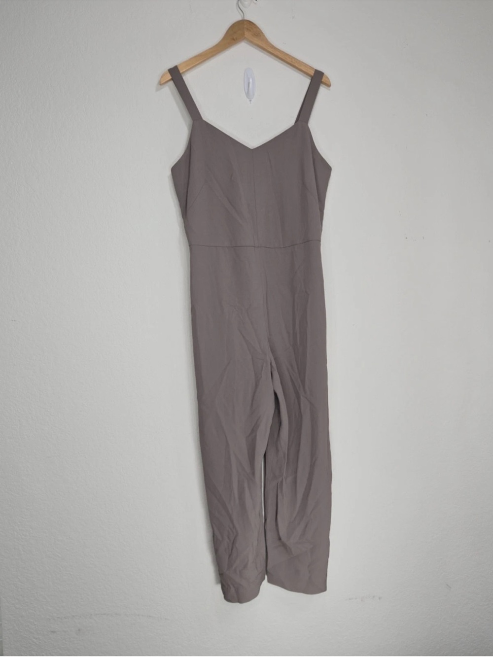 Everlane The Japanese GoWeave Essential Jumpsuit Wide Leg Size 6 Womens